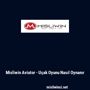 Misliwin Aviator - Uçak Oyunu Nasıl Oynanır