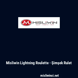 Misliwin Lightning Roulette - Şimşek Rulet